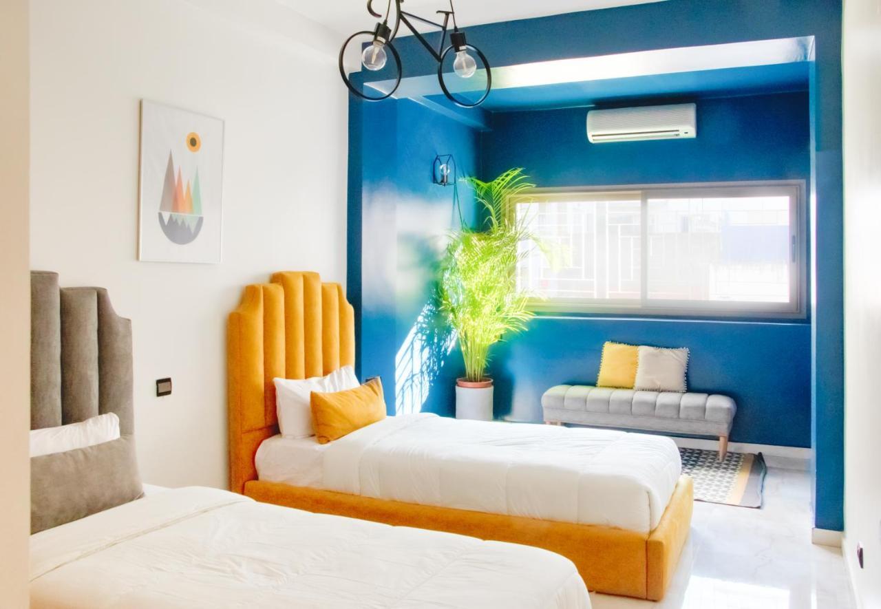 Luxury Apartment 3 Bedroom In The Heart Of Agdal Near Arribat Center Rabat Esterno foto